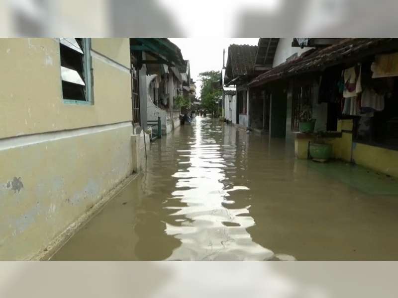 Banjir Bengawan Solo di Bojonegoro Kota Terus Turun Mendekati Siaga Hijau