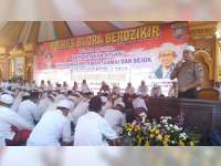 Jelang Pemilu 2019, Polres Blora Gelar Zikir Akbar
