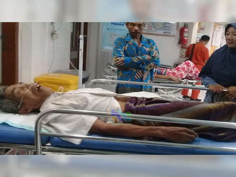 Ditabrak Motor Pengayuh Sepeda Pancal di Baureno Bojonegoro Luka-Luka