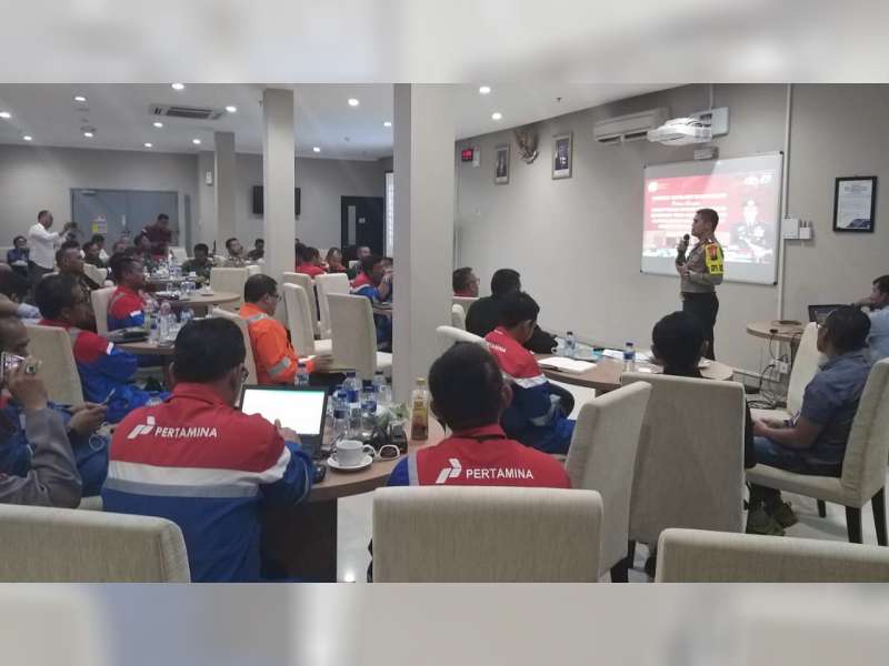 Pertamina EP Cepu Gelar Rakor Pengamanan Obvitnas Proyek JTB Bersama TNI dan Polri