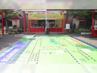 Polres Bojonegoro Paparkan Sistem Pengamanan Kota, Melalui Tactical Floor Games