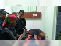 Tabrakan Motor di Ngraho Bojonegoro, Seorang Pembonceng Luka Berat