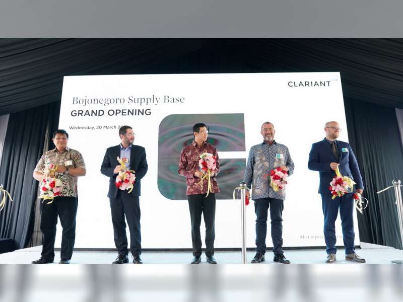 Clariant Resmikan Pendirian Fasilitas Pasokan Baru di Bojonegoro