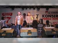 Hadiri Konser Pemilu, Kapolres Bojonegoro Ajak Masyarakat Jaga Keamanan Wilayah