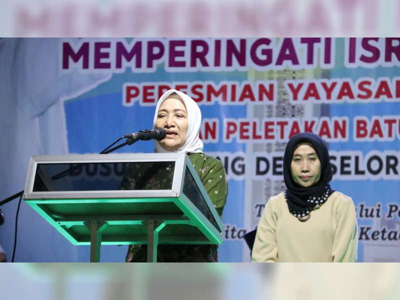 Bupati Bojonegoro Resmikan Yayasan Muzalan Mubarokan Desa Selorejo Baureno