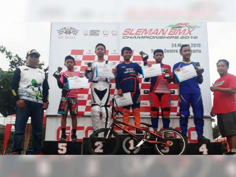 Atlet ISSI Blora Gondol Medali Emas dalam Event Sleman BMX Championship 2019