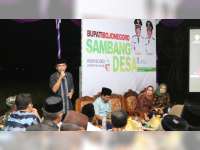 Sambang Desa, Wakil Bupati Bojonegoro Sosialisasi Bahaya Penyalahgunaan Narkoba