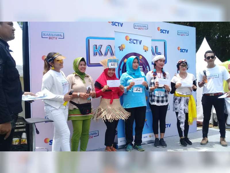 Inilah Pemenang Lomba Senam Karnaval SCTV di Alun-Alun Bojonegoro