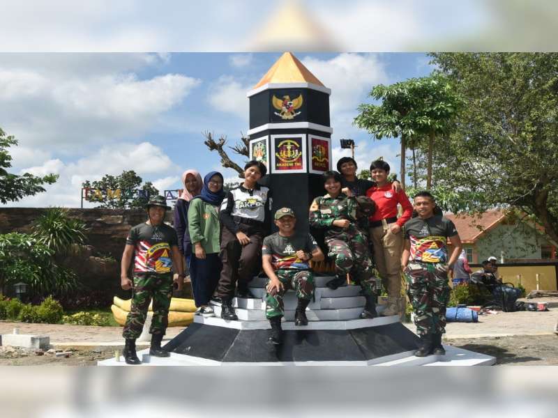 Rampung Dikerjakan, &nbsp;Monumen Tugu Integrasi di Bubulan Bojonegoro Siap Diresmikan
