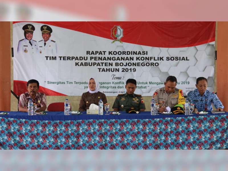 Pemkab Bojonegoro Gelar Rakor Penanganan Konflik Sosial di Kecamatan Kapas