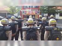 Kapolres Bojonegoro Pimpin Upacara Pembaretan Bintara Remaja