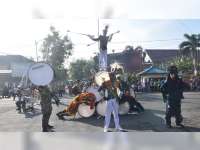Marching Band Taruna Satlak Hiu Latsitardanus ke-39, Pukau Warga Kota Bojonegoro