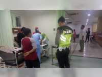 Seorang Pemotor di Gayam Bojonegoro, Luka Berat Akibat Kecelakaan Tabrak Lari