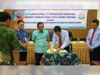 Pemkab Blora Tandatangani MoU, dengan Kejaksaan Negeri