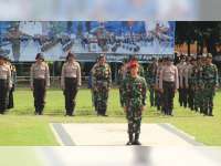 Upacara Pelepasan&nbsp;Satlak Hiu&nbsp;Latsitardanus ke-39 Dilaksanakan di Alun-Alun Bojonegoro