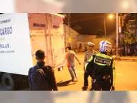 Polres Bersama Bawaslu Gelar Razia Kendaraan yang Masuk Wilayah Bojonegoro