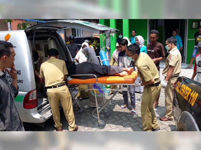 Kecelakaan Motor di Ngraho Bojonegoro, Kedua Pengendara Luka Berat