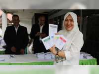 Bupati dan Wakil Bupati Bojonegoro Lakukan Pencoblosan Pemilu 2019