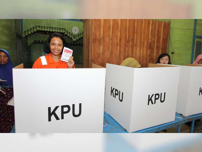 Pekerja Migas di Bojonegoro Antusias Salurkan Hak Pilihnya Dalam Pemilu 2019