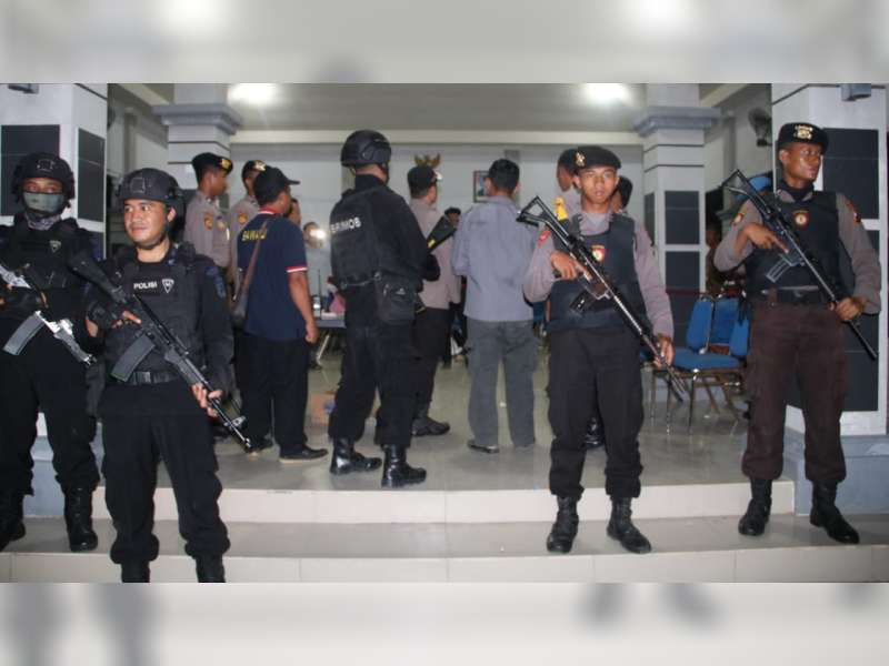 Polres Bojonegoro Perketat Pengamanan Penghitungan dan Rekapitulasi Suara di Tingkat PPK