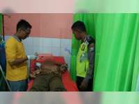 Kecelakaan Motor di Ngraho Bojonegoro, Seorang Pengendara Luka Berat