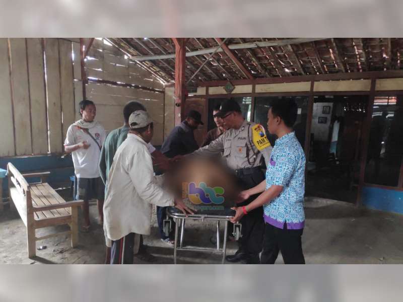 Warga Kasiman Meninggal Dunia Saat Mengumpulkan Rongsokan di Ngambon Bojonegoro