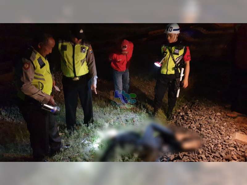 2 Orang Remaja Tewas Tertabrak Kereta Api, di Belakang Pos Dishub Jalan A Yani Bojonegoro