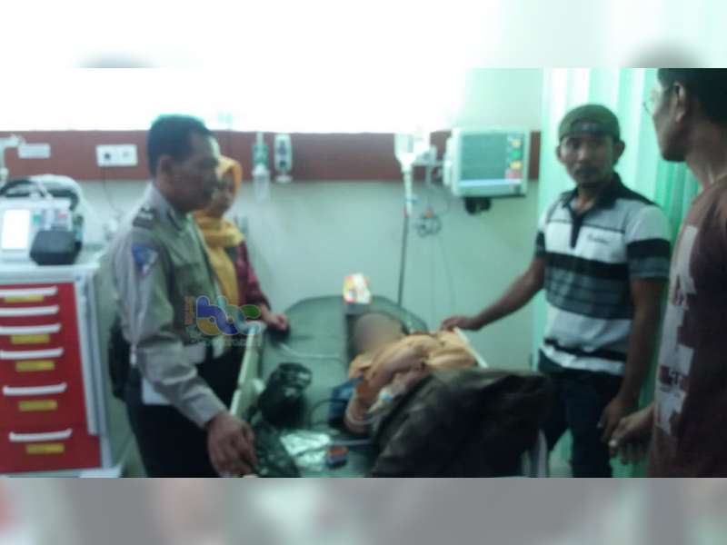 Ditabrak Motor, Seorang Pelajar di Padangan Bojonegoro Luka Berat