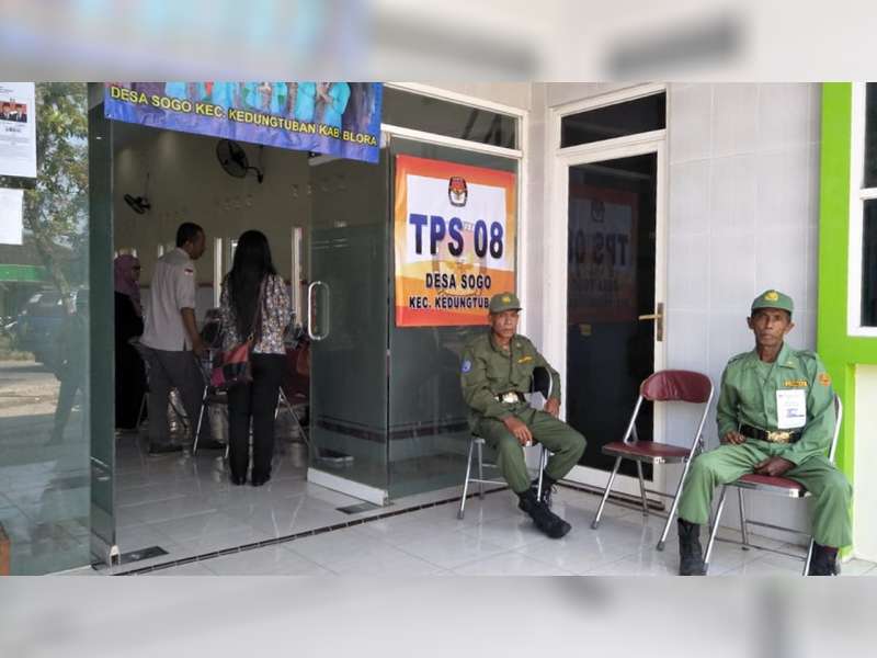 TPS 8 Desa Sogo Kecamatan Kedungtuban Blora Lakukan Pemungutan Suara Ulang