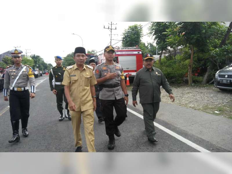 Wakil Bupati Bojonegoro Sampaikan Apresiasi Pelaksanaan Pemilu Yang Aman dan Damai