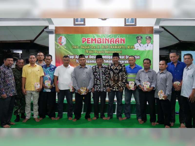 Wakil Bupati Bojonegoro Hadiri Pembinaan Pemerintah Desa Sumberrejo
