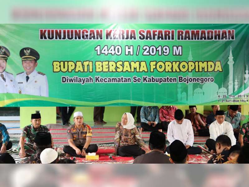 Bupati Bojonegoro Mulai Laksanakan Safari Ramadan dari Kecamatan Kedungadem