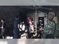 Diduga Akibat Korsleting Listrik, Kandang Milik Warga Kanor Bojonegoro Terbakar