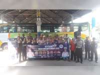 Sat Lantas Polres Bojonegoro Cek Kesehatan Pengemudi Angkutan Umum