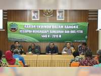 Rakor Ekuinda, Kebutuhan Pokok Masyarakat di Blora Masih Stabil