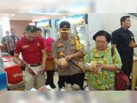 Polres Bersama Instansi Terkait di Blora Sidak Pasar Swalayan