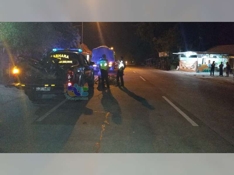 Motor Tabrak Truk di Ngraho Bojonegoro, Pengendara Motor Luka-Luka