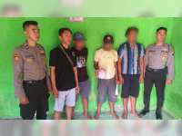 Kedapatan Pesta Miras, 7 Pemuda di Kanor Bojonegoro Diamankan Polisi