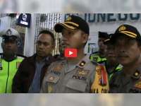 Polres Bojonegoro Gelar Razia Penumpang Kereta Api, Cegah Mobilisasi Massa People Power