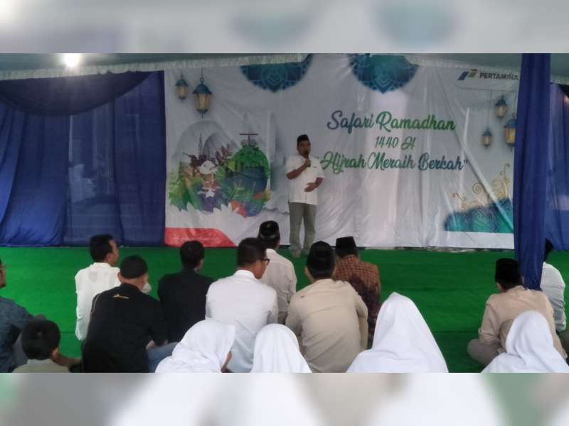 Safari Ramadan, Pertamina EP Asset 4 Cepu Santuni Anak Yatim Piatu