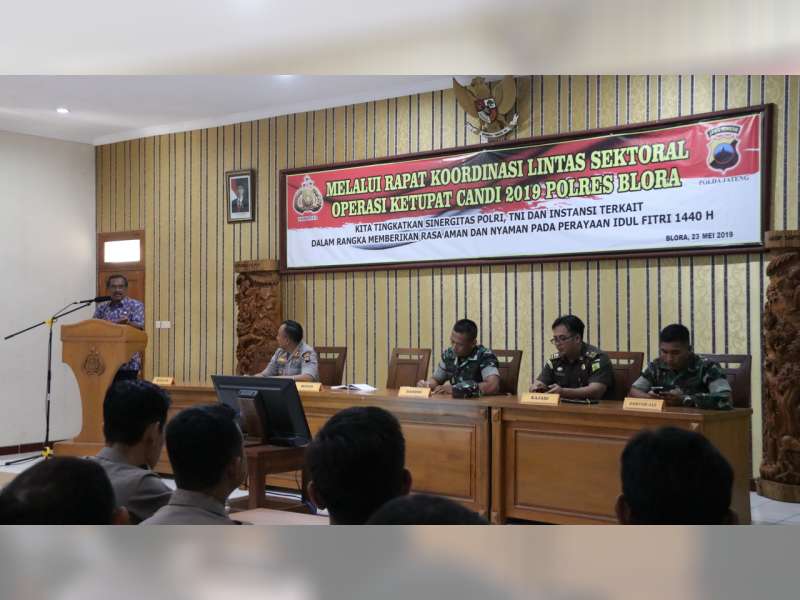 Antisipasi Tindak Kejahatan, Bupati Minta Polres Blora Tingkatkan Pengamanan