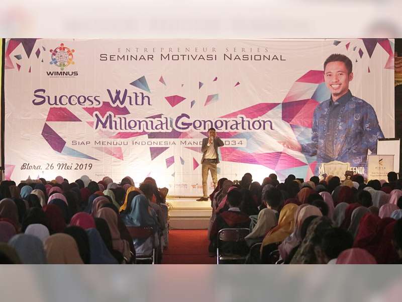 Wimnus Jateng Gelar Seminar Motivasi Nasional di Blora
