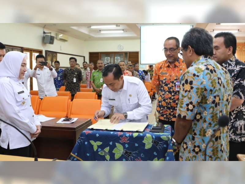 Pemkab Bojonegoro dan Blora Tandatangani Perjanjian Pembangunan Jembatan Penghubung