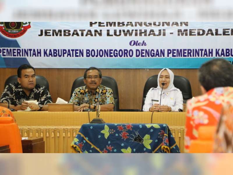 Pembiayaan Pembangunan Jembatan Luwihaji - Medalem Ditanggung Pemkab Bojonegoro