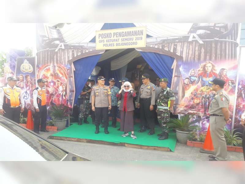 Pos Pengamanan dan Pos Pantau Baureno Bojonegoro