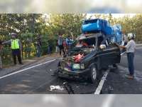 Panther Tabrak Truk di Margomulyo Bojonegoro, Pengemudi Panther Luka-Luka