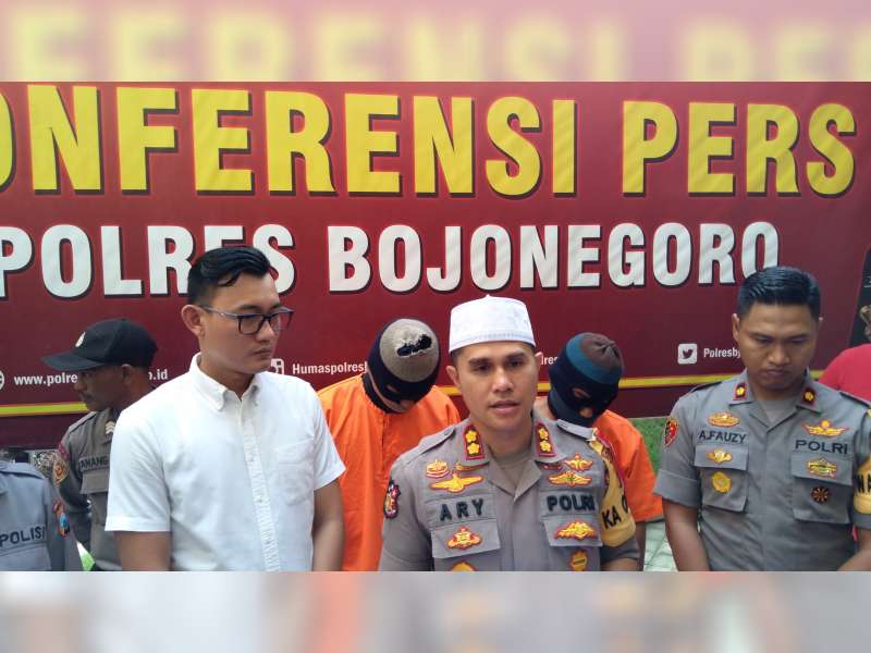 2 Orang Residivis Pelaku Pencurian Asal Sragen dan Demak, Ditangkap Polisi di Bojonegoro
