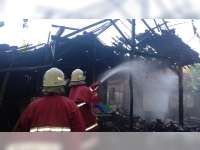 Memasak Lalu Ditinggal Tidur, Dapur Milik Warga Balen Bojonegoro Ludes Terbakar