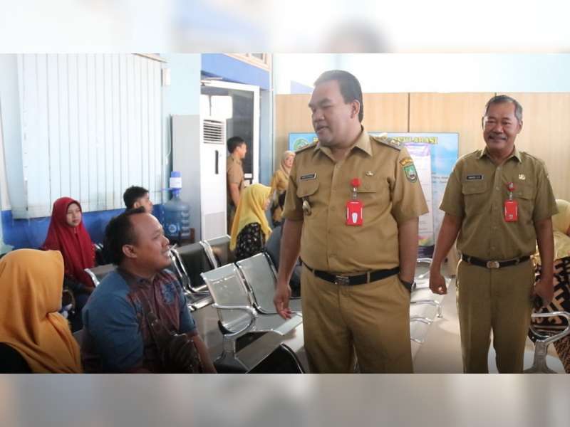 Pasca Cuti Bersama Lebaran, Wakil Bupati Blora Sidak di Sejumlah Dinas Pelayanan