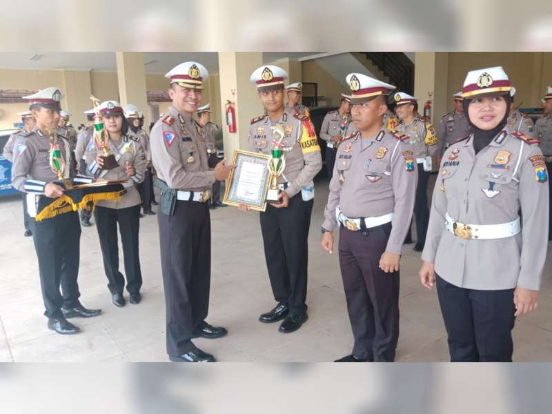 Pos Pengamanan Operasi Ketupat Semeru 2019 Polres Bojonegoro Raih Juara 1